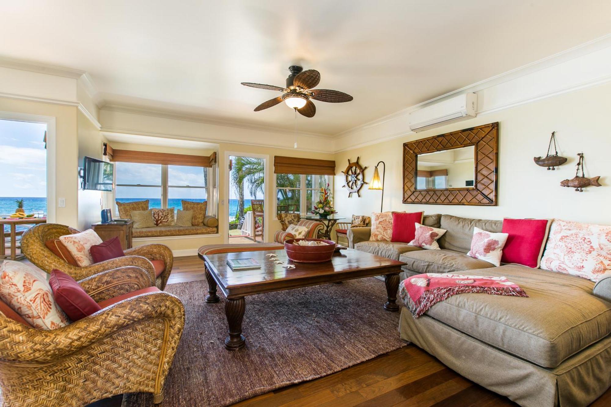 2Br Oceanfront Cottage In Poipu- Alekona Kauai كولو المظهر الخارجي الصورة