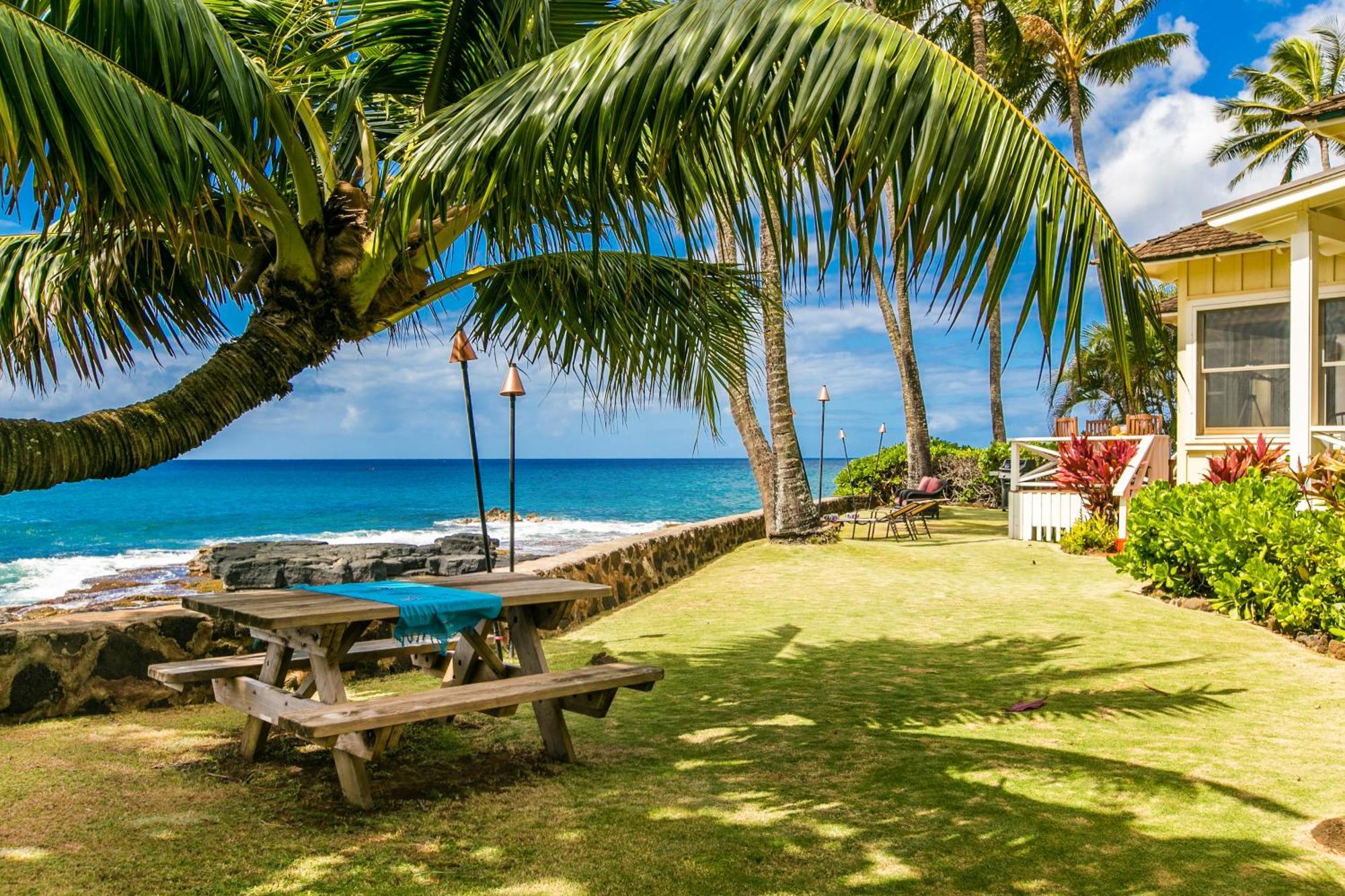2Br Oceanfront Cottage In Poipu- Alekona Kauai كولو المظهر الخارجي الصورة
